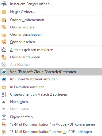 Screenshot Verknüpfung trennen