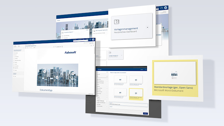 Fabasoft Cloud Vorlagenmanagement