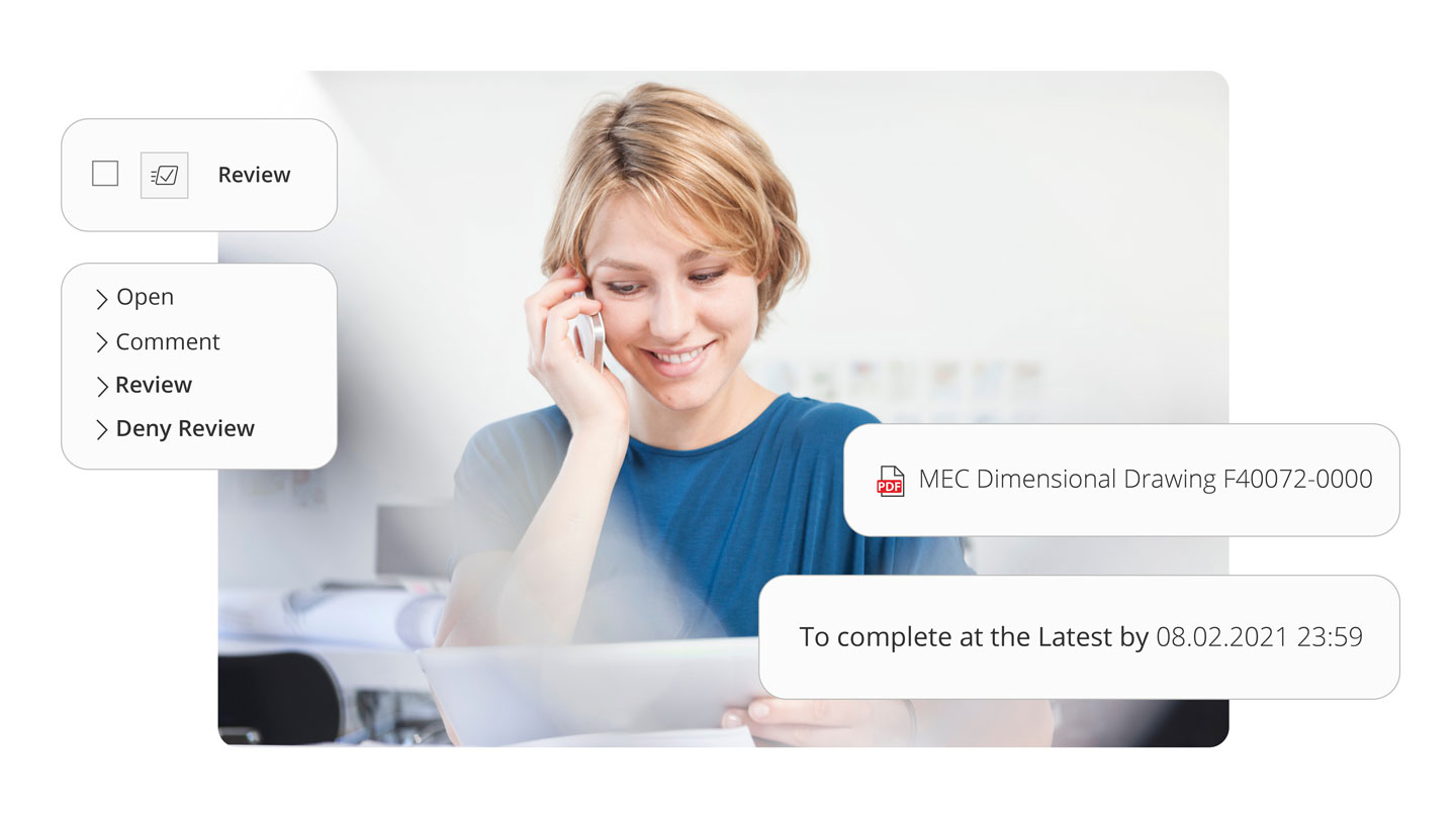 Employee involves customers in correction processes
