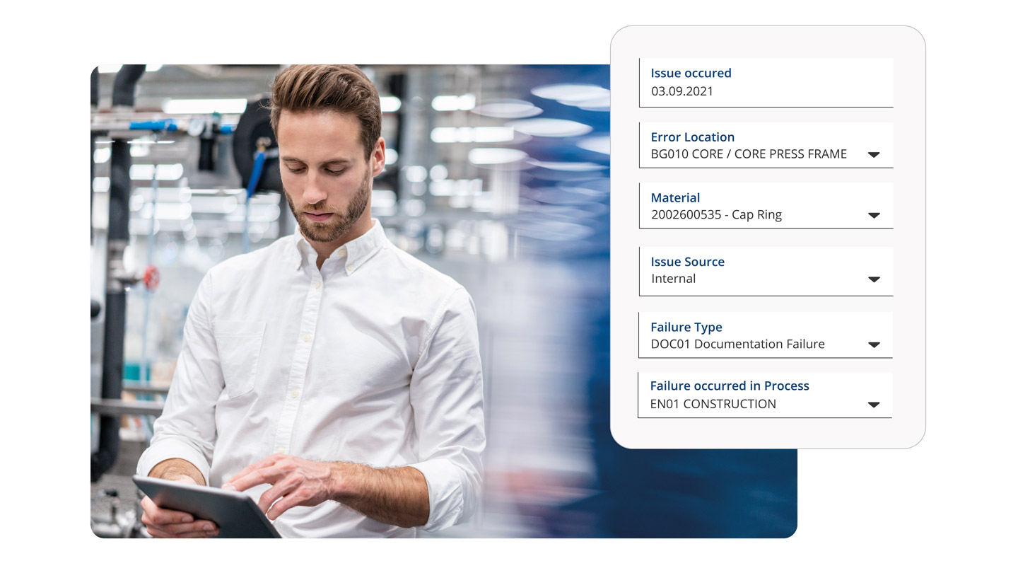 Digital checklists support the timely detection of defects