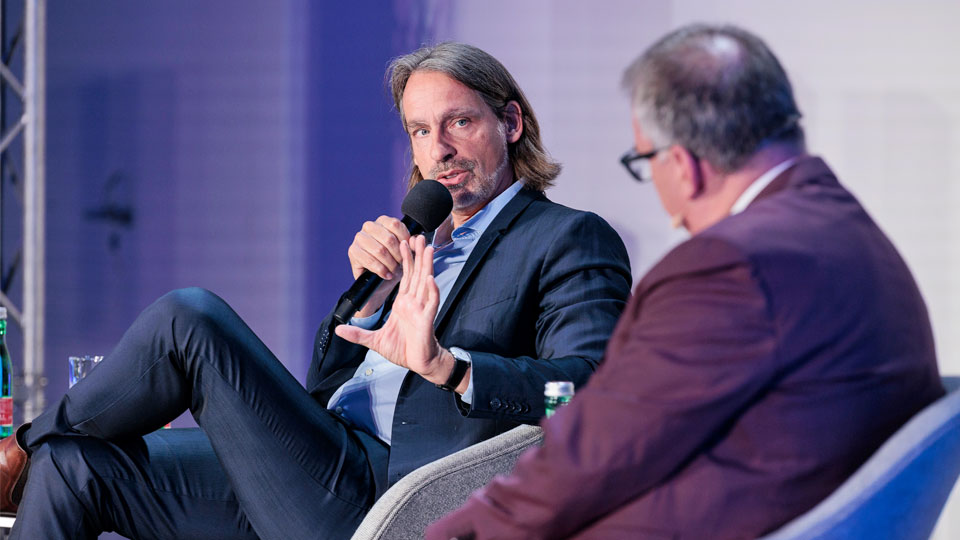 Richard David Precht und Helmut Fallmann im Gespräch