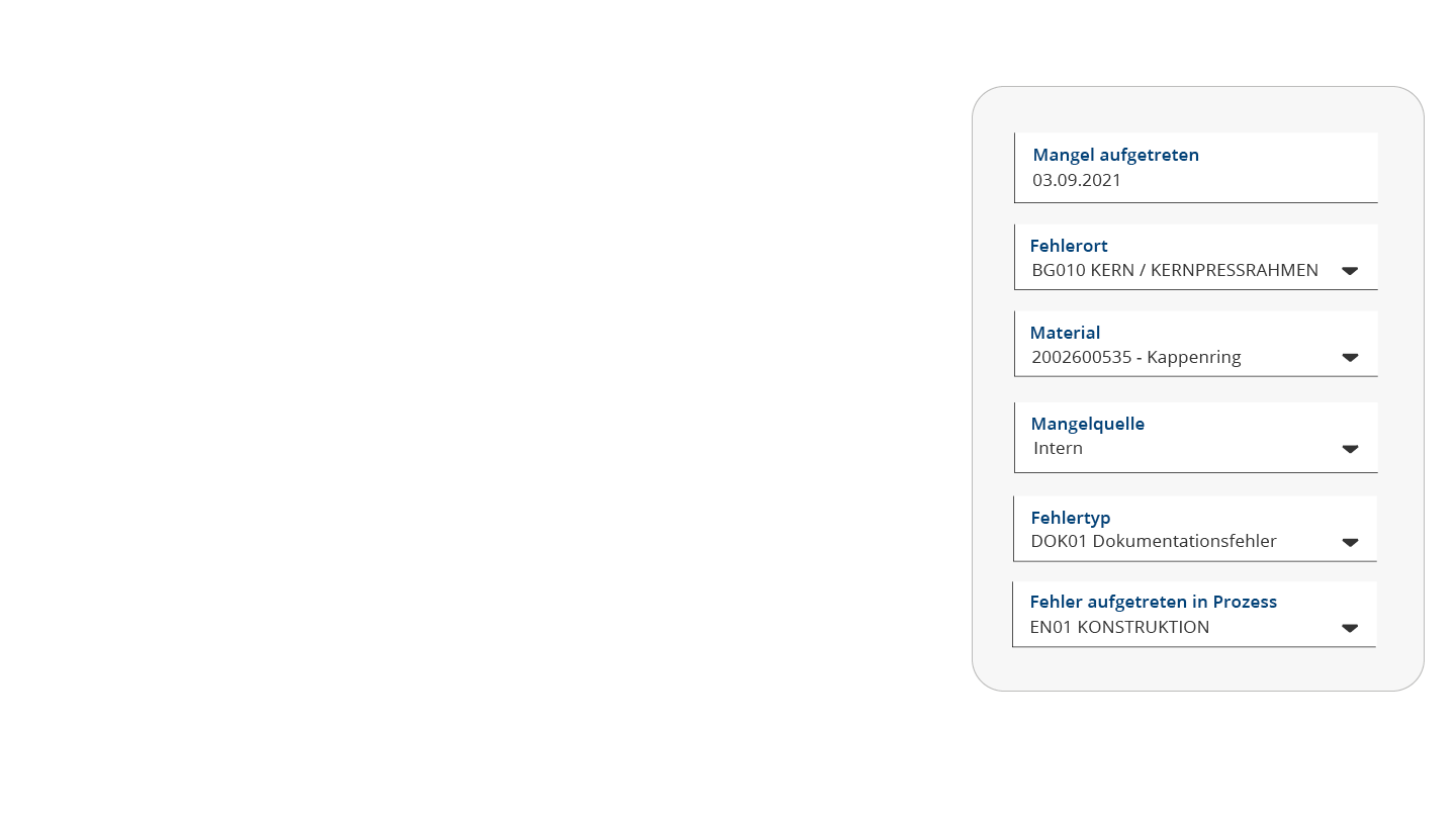 Infobox - Mängel werden von einem Mitarbeiter mobil erfasst