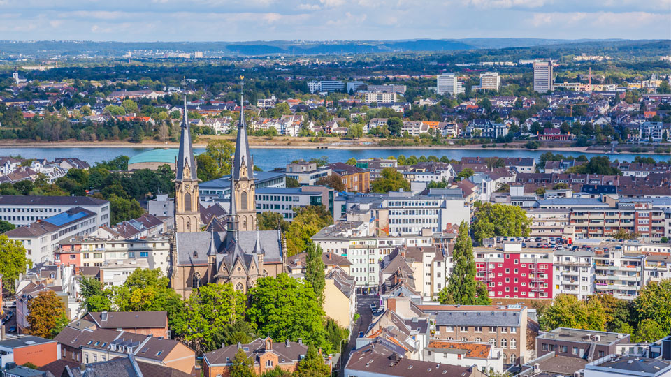 Luftaufnahme Bonn