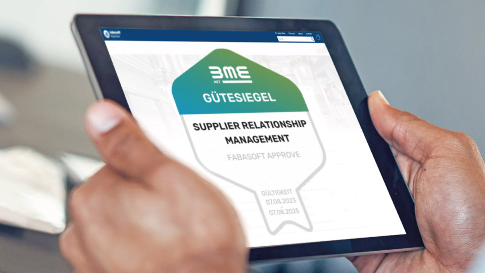 BME Gütesiegel Supplier Relationship Management