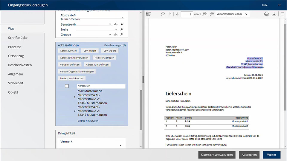 Done! on Fabasoft eGOV