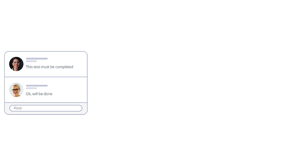  Illustrated comment feature in Xeditor