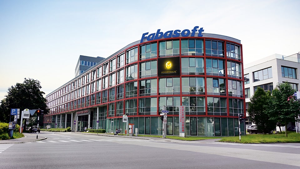 Fabasoft Headquarter in Linz, Österreich.