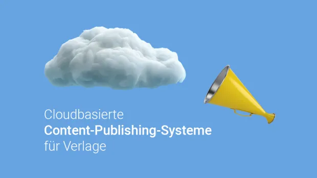 Es ist eine Wolke und ein gelbes Megafon zu sehen