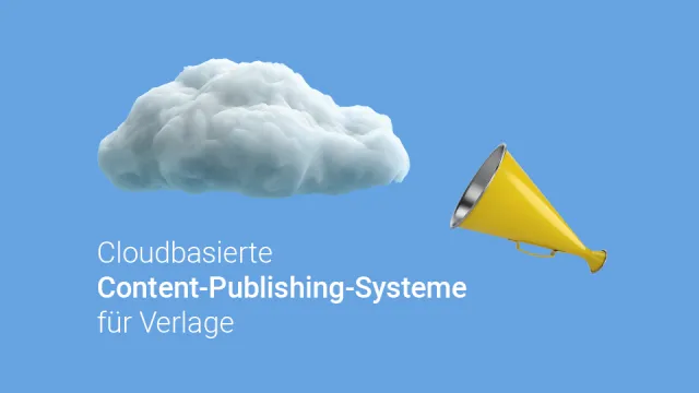 Es ist eine Wolke und ein gelbes Megafon zu sehen