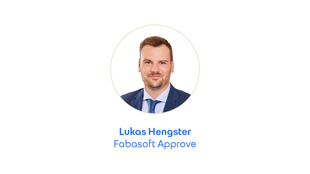 Lukas Hengster, Customer Success Manager bei Fabasoft Approve