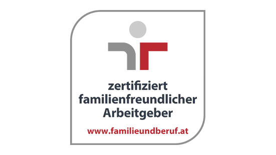 Gütezeichen zertifiziert familienfreundlicher Arbeitgeber