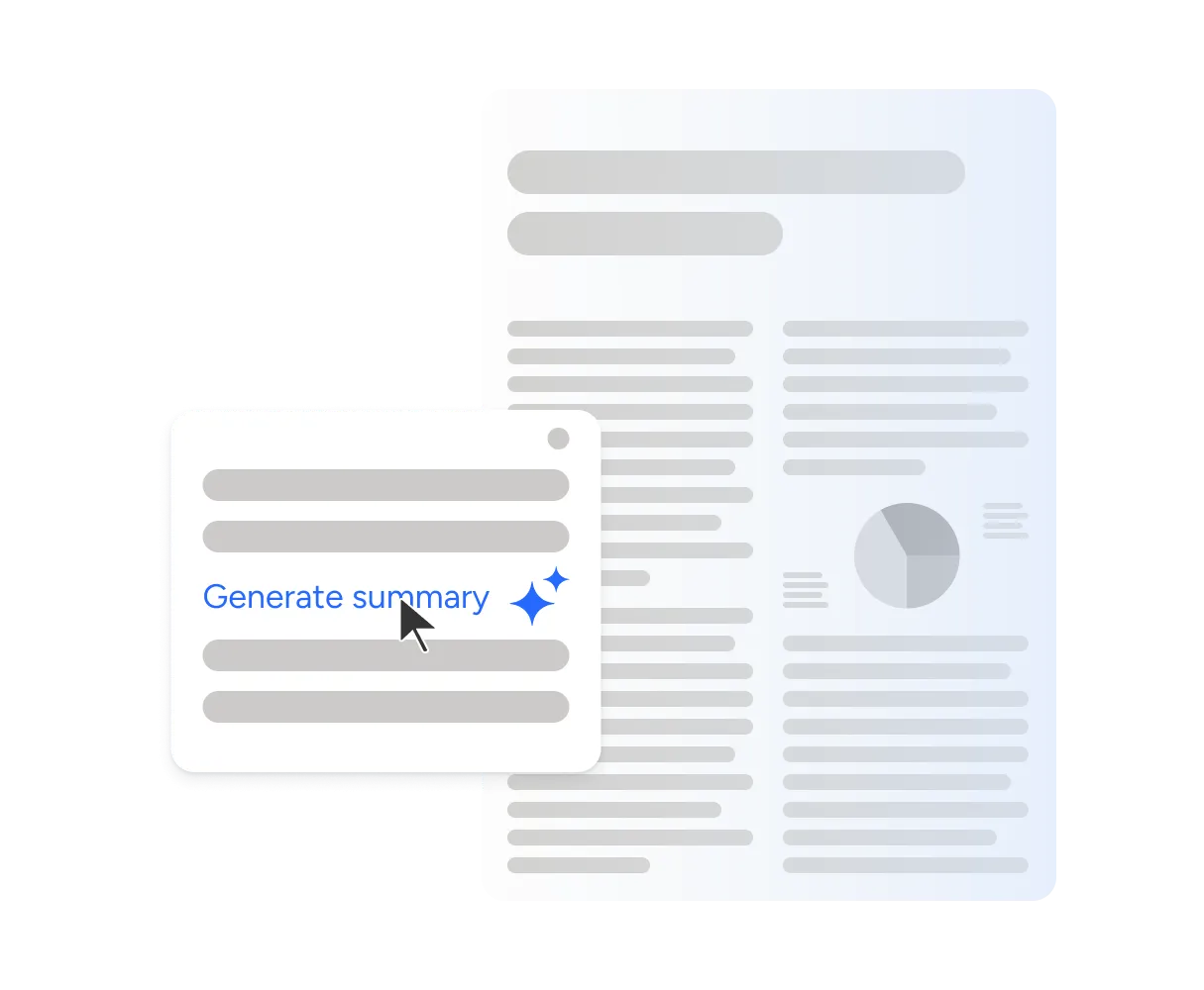 Illustration of summary generation