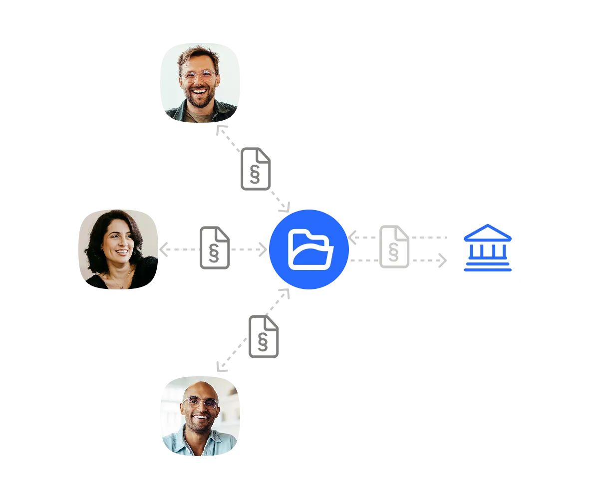Illustration of citizen-oriented online services