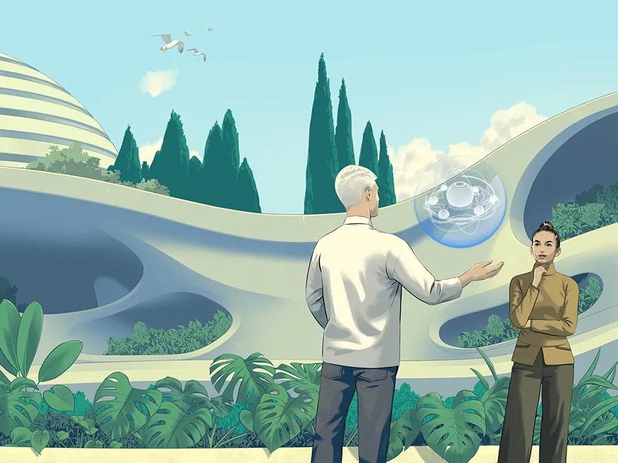 Illustration Transparenz