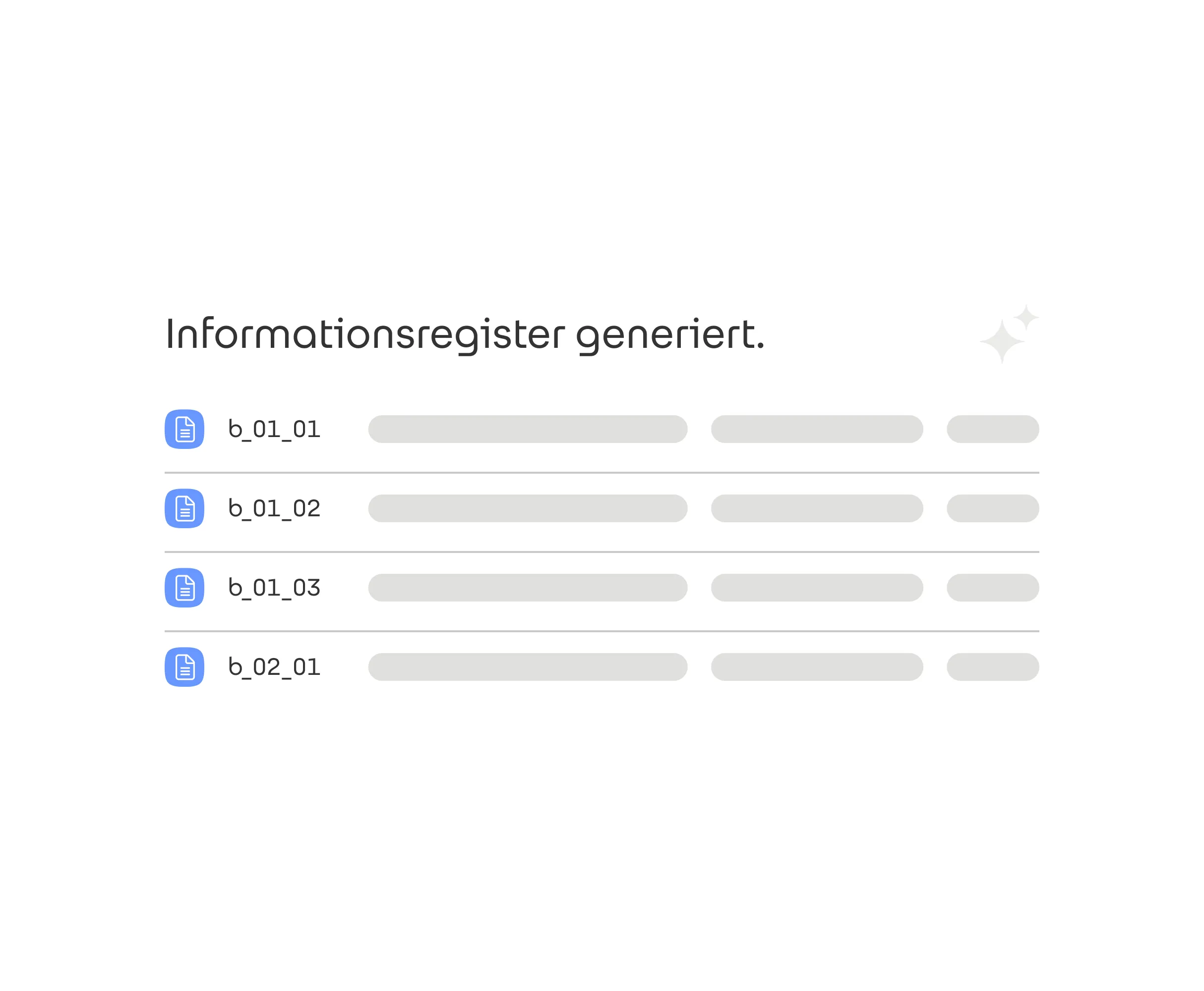 Grafik Informationsregister DORA