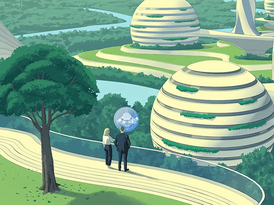 Illustration Rooted in Europe